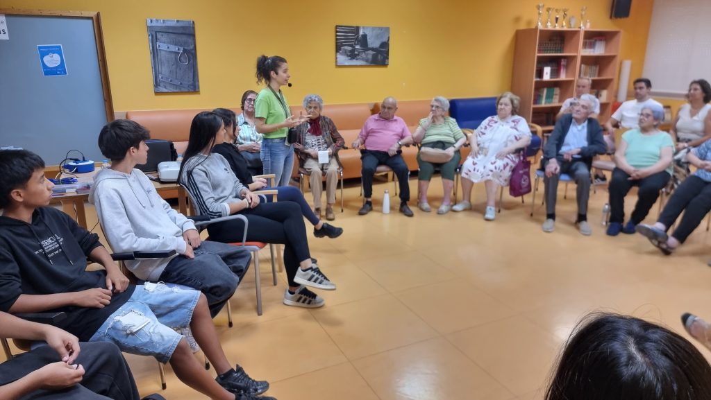 Un encuentro intergeneracional conmemora la Semana de la Movilidad en Valdepeñas