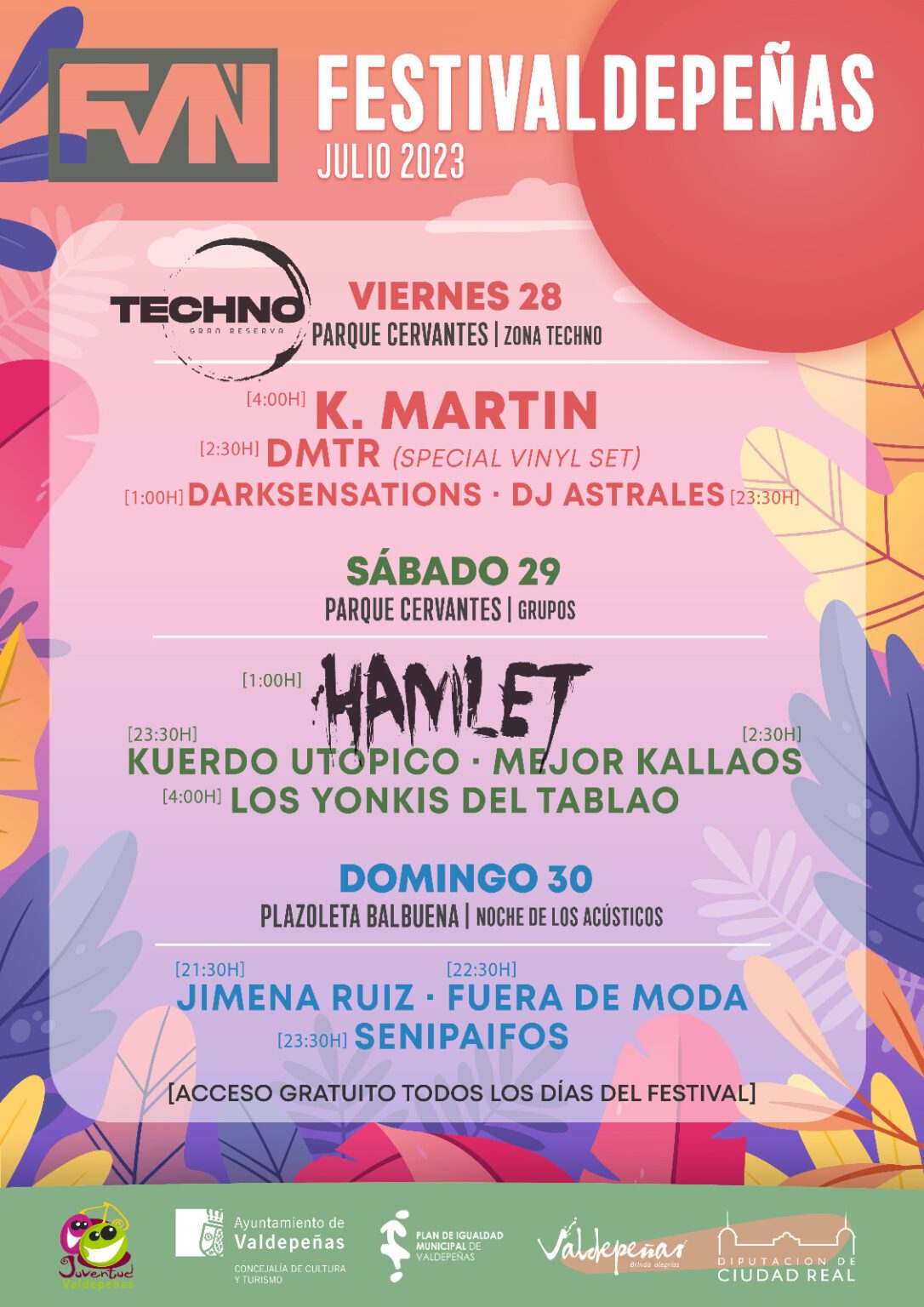 Festivaldepeñas 2023 arranca este viernes con K. Martin, Hamlet y