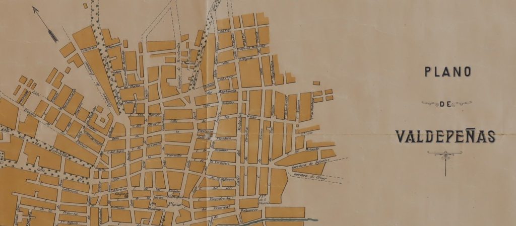 Valdepeñas a vista de pájaro