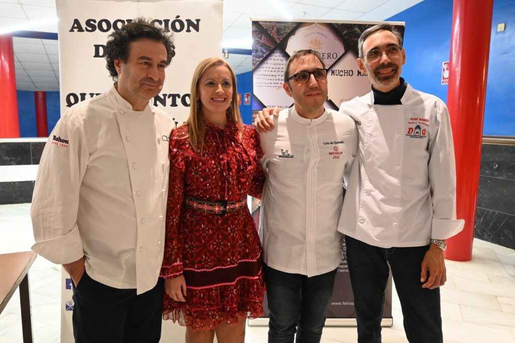 Pepe Rodríguez y José Antonio Medina, protagonistas del I ShowCooking ‘En un lugar de la cocina’ de Valdepeñas