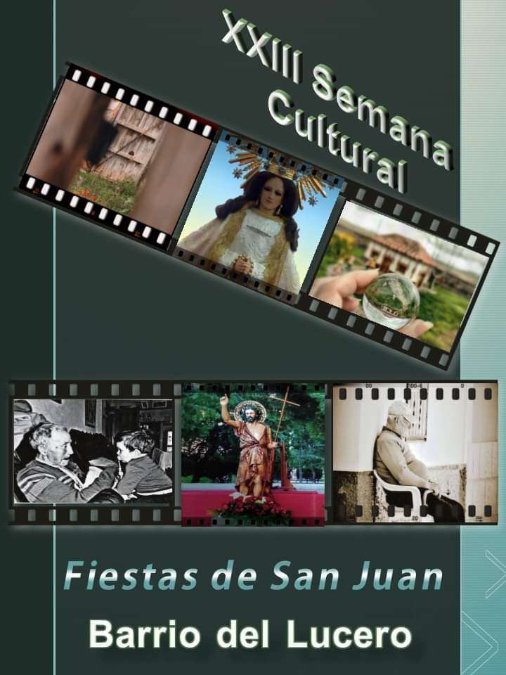 Cartel XXIII Semana Cultural y Fiestas en honor a San Juan Bautista del 12 al 25 de junio